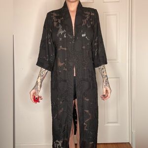 Dynamite floral print kimono